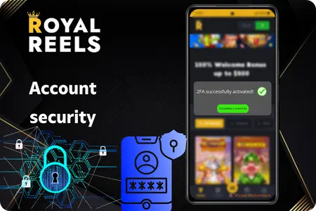 Account Security Royal Reels Casino Login