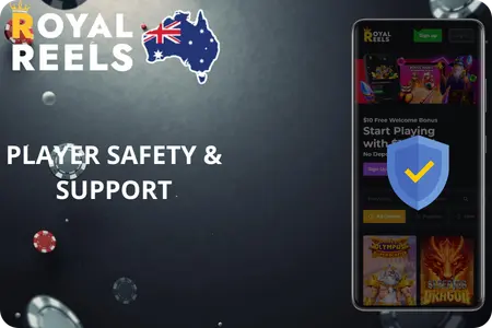 Royal Reels 16 player safety support