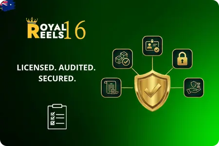 Royal Reels legit and licensed checks for Australia