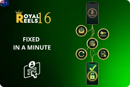 Royal Reels login fixes for Australian players