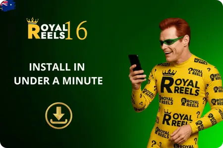 Royal Reels App install guide for Australia
